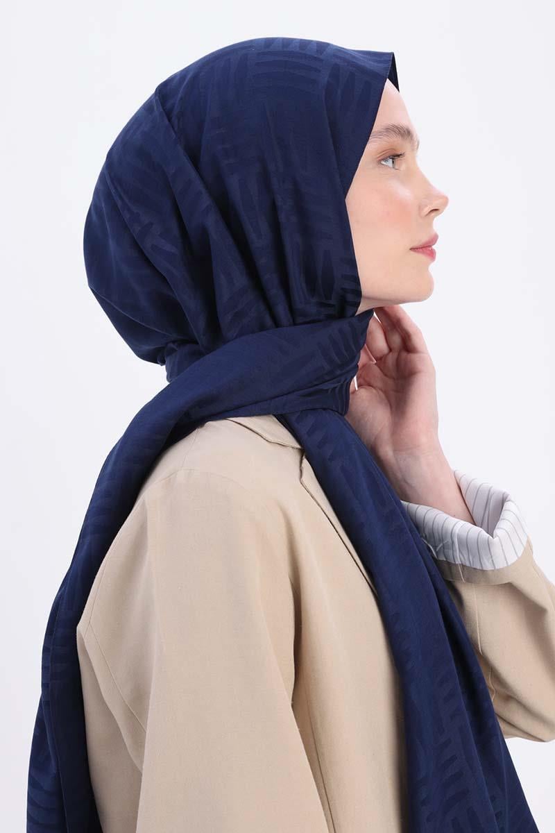 Patterned Jacquard Shawl