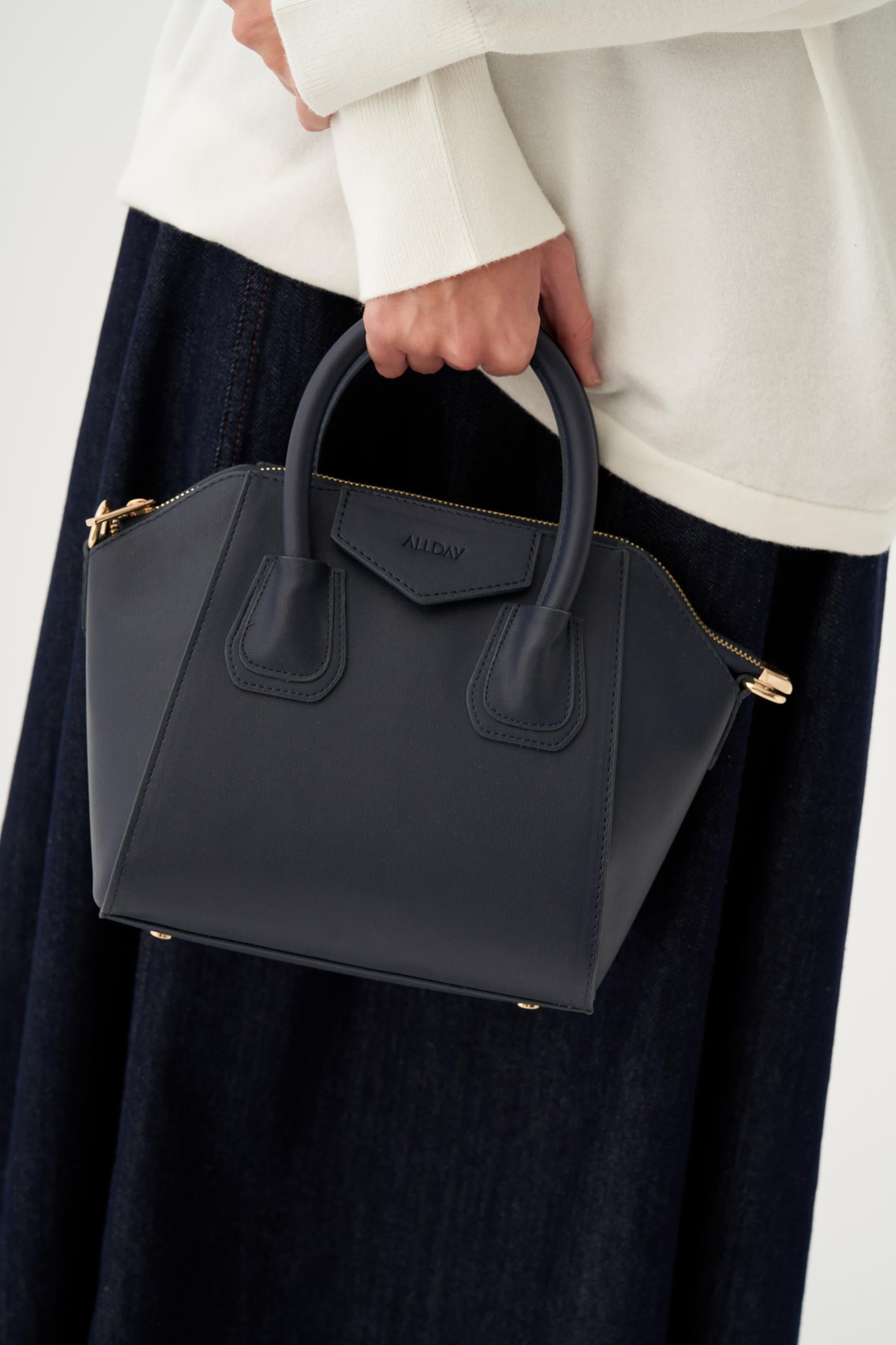 Lacivert-El ve Omuz Çantası