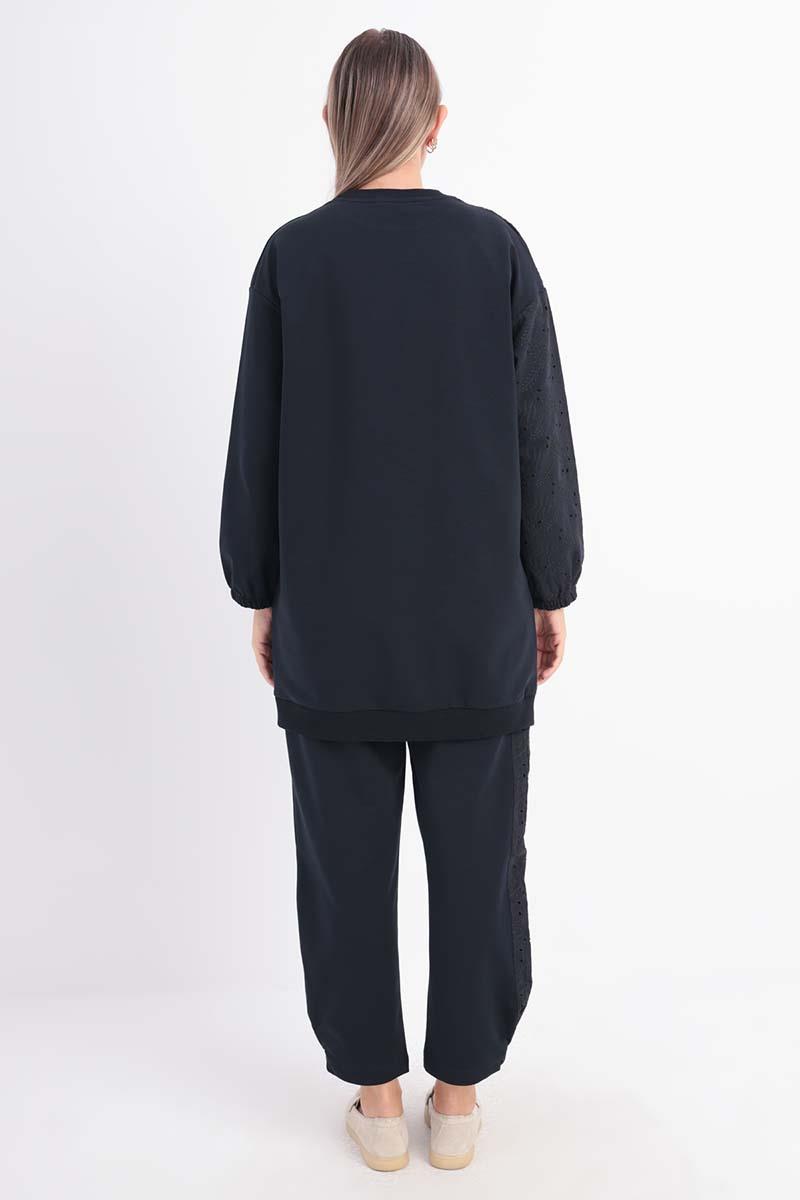 Fisto Garnili Pantolonlu Takım