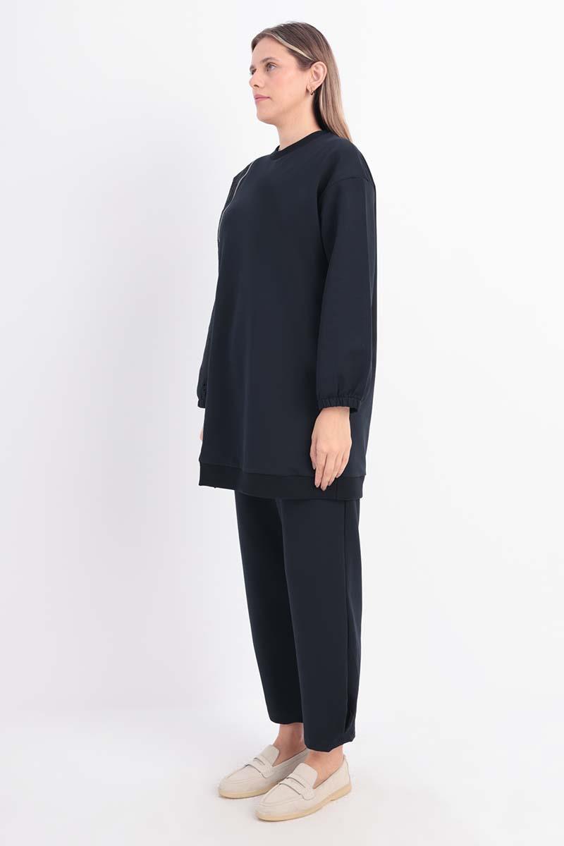 Fisto Garnili Pantolonlu Takım