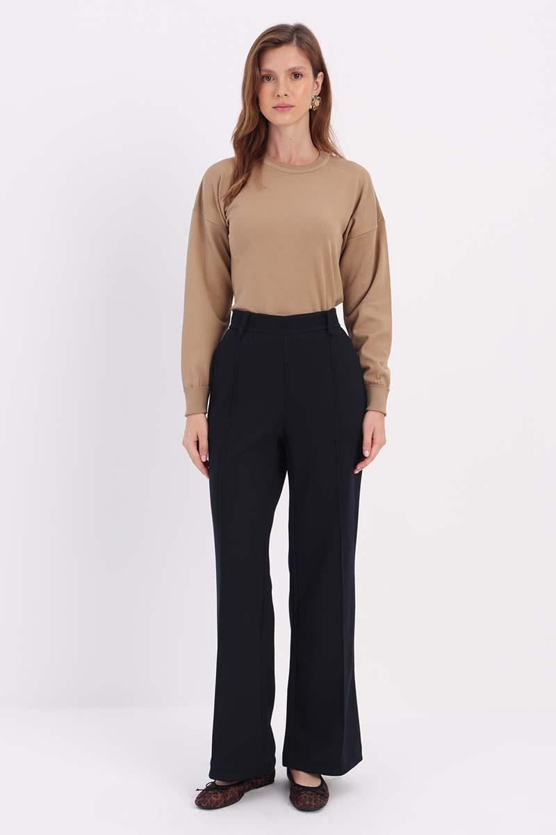 Nevürlü Wide Leg Trousers