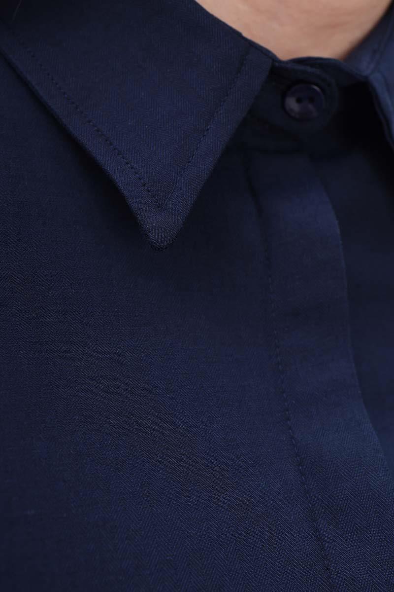 Pamuklu Gizli Patlı Gömlek 