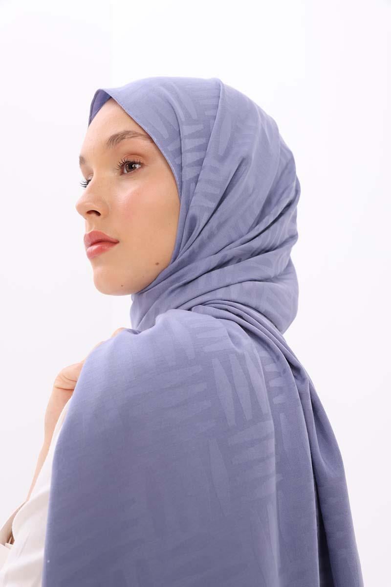 Patterned Jacquard Shawl