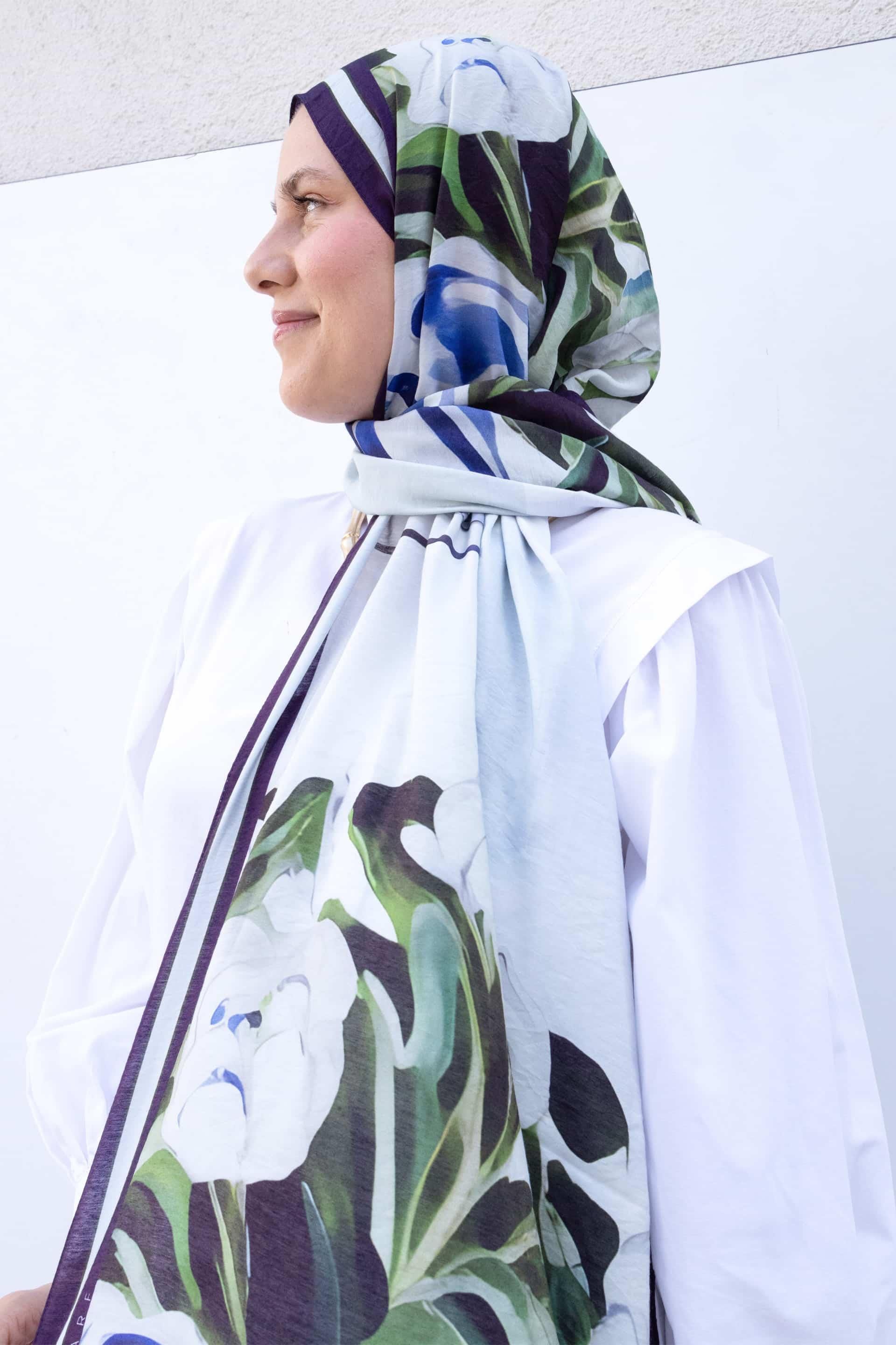 Mavi-Barok Şal