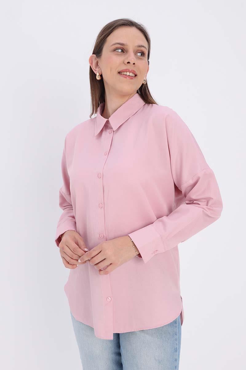 Oversize Basic Gömlek