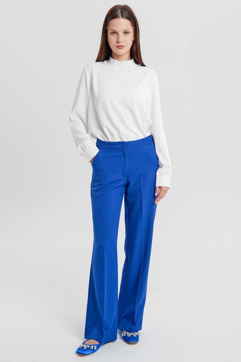 Wide Leg Pants With Pockets