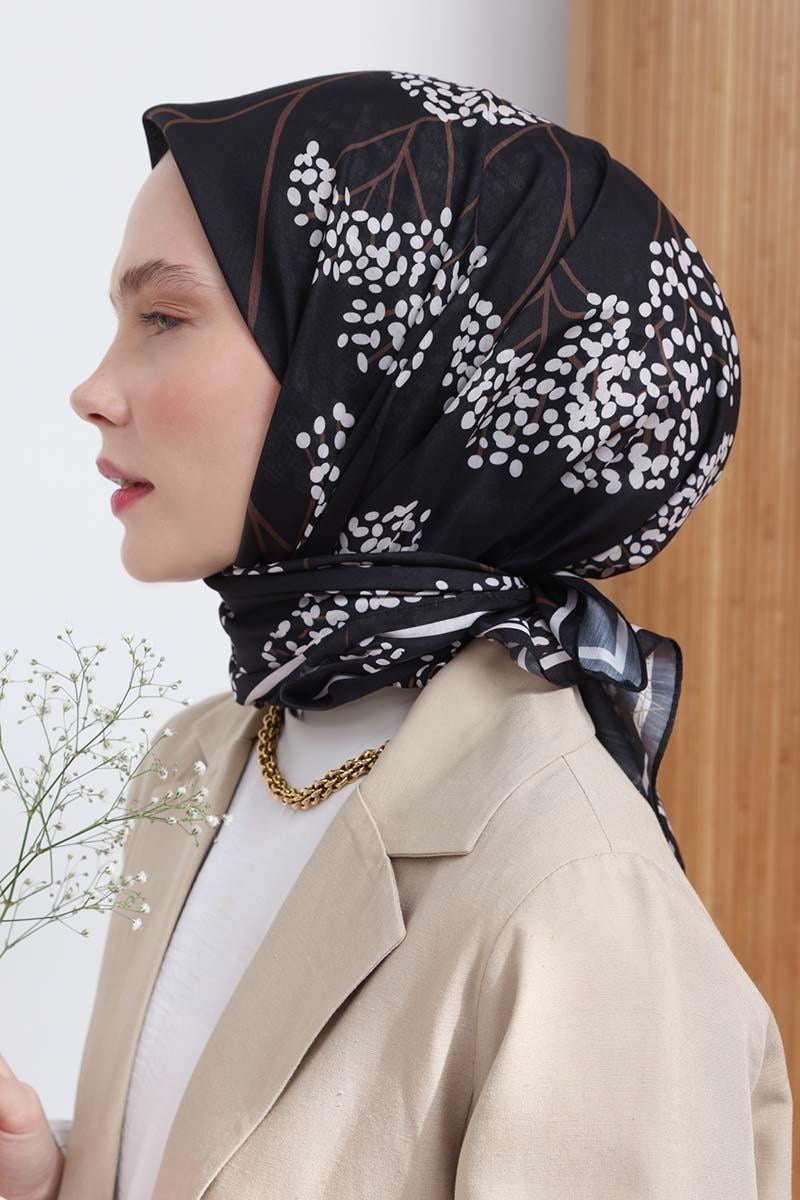 Patterned Cotton Lucia Scarf