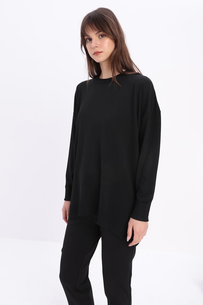 Crew Neck Sweater Tunic