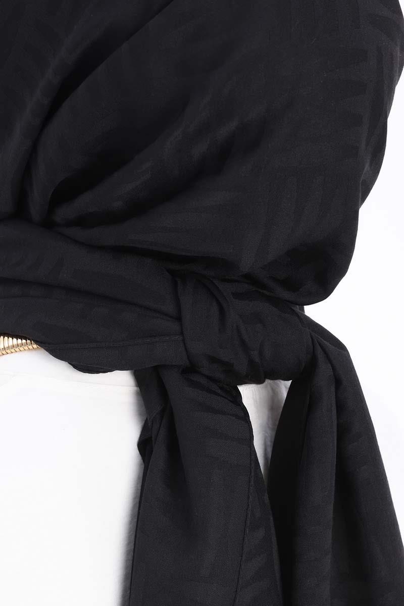 Patterned Jacquard Shawl