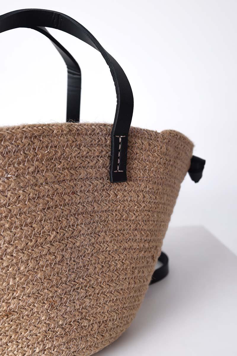 Küçük Boy Hasır Çapraz Askılı Çanta