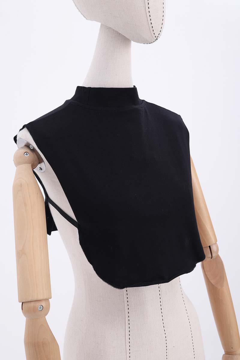 Pamuklu Dik Yaka Lastikli İçlik