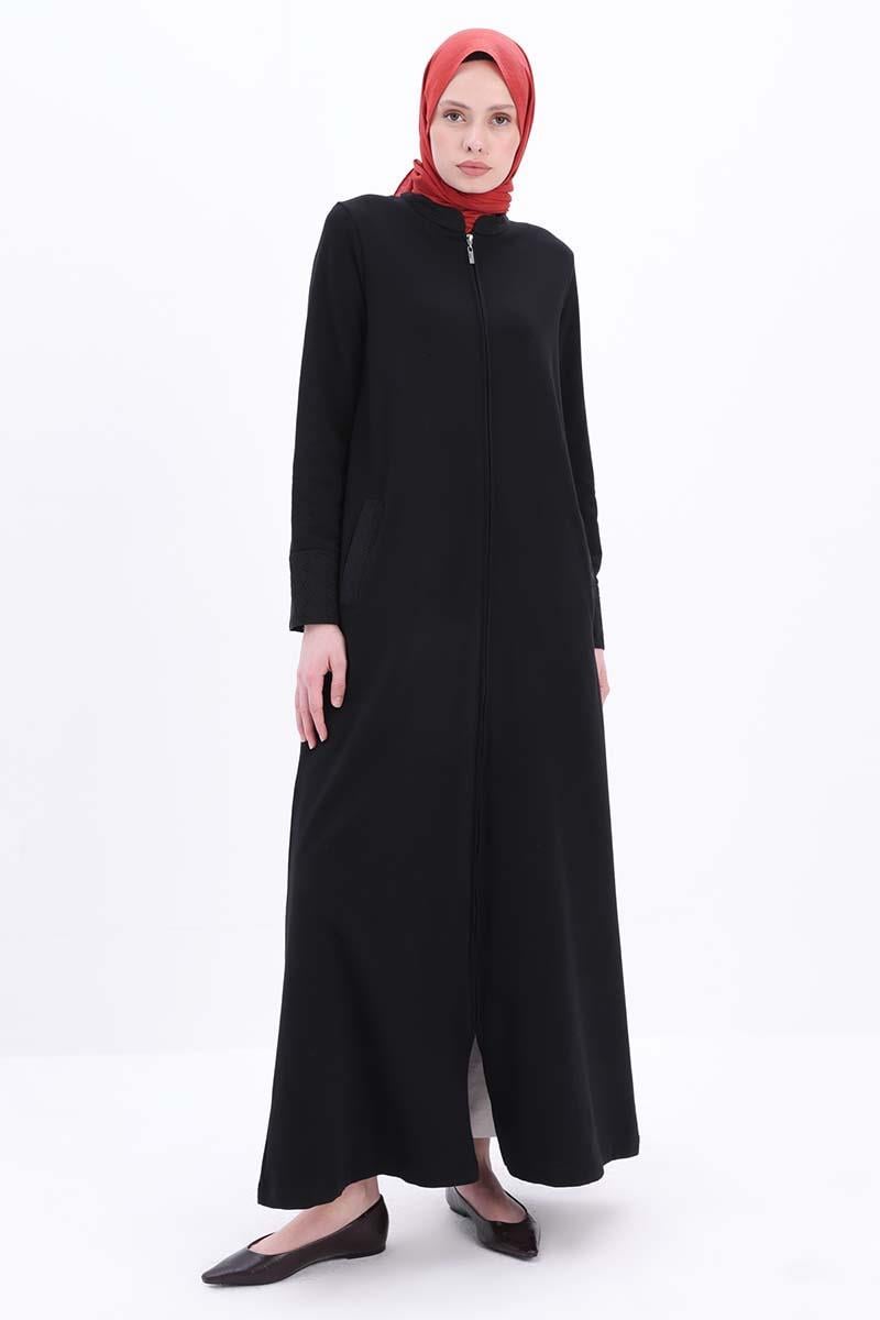 Cotton Fisto Detailed Abaya