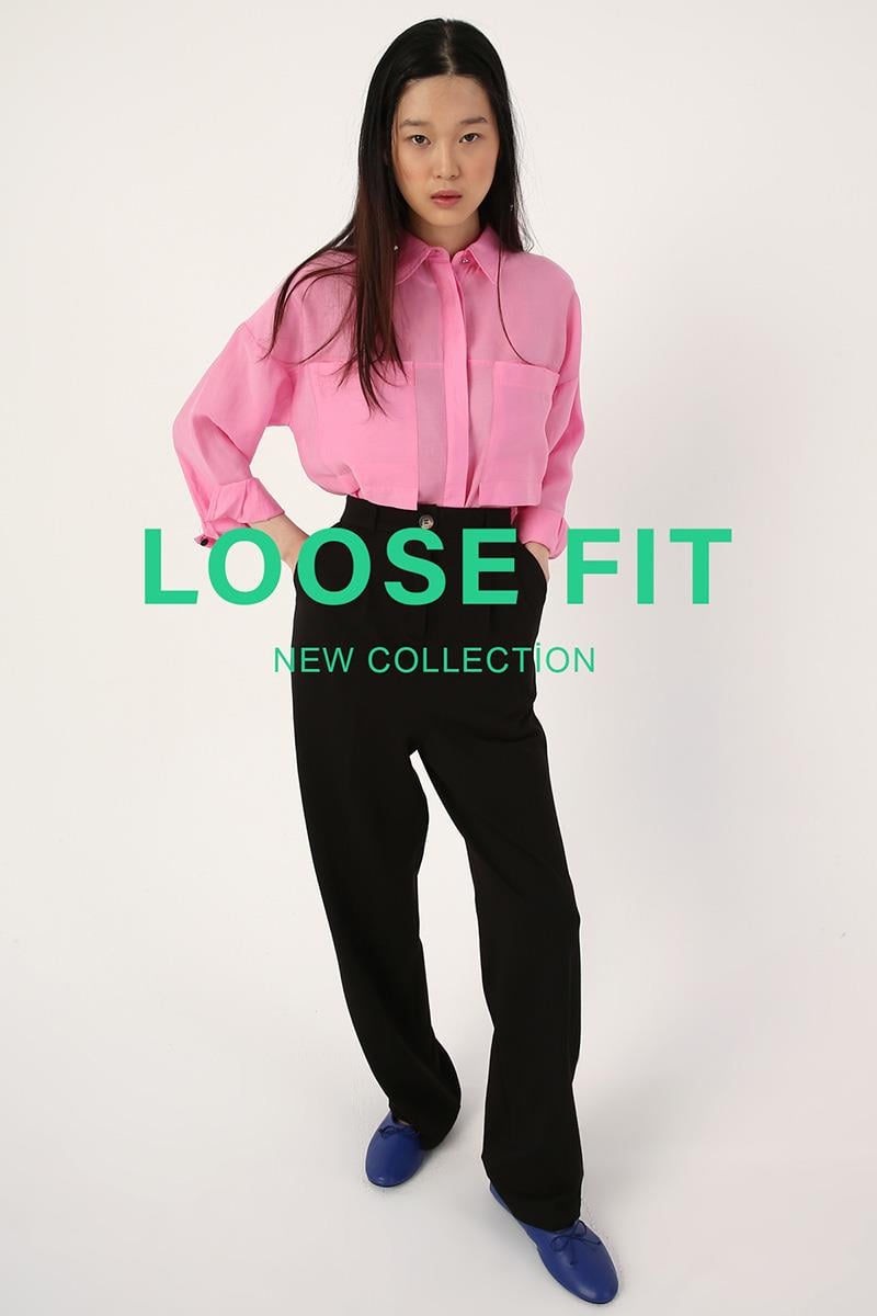 Pleated Cotton Pants With Pocket