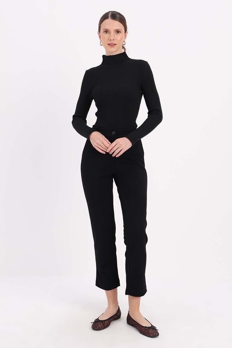 Relaxed Fit Slim Leg Trousers