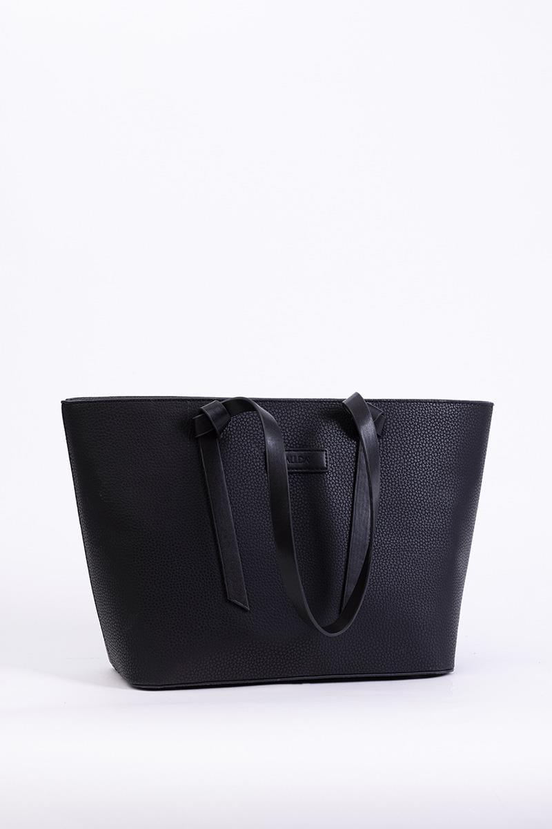 Siyah-Suni Deri El Ve Omuz Çantası