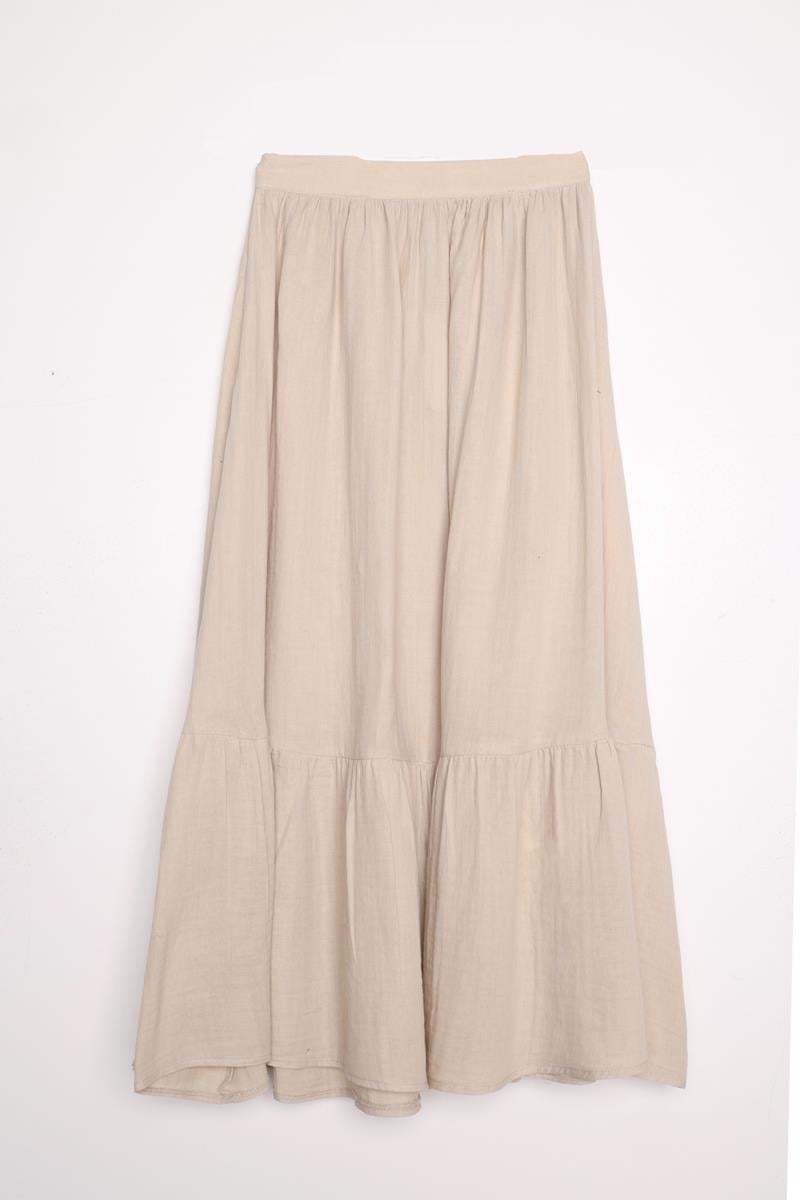 %100 Pamuklu Müslin Kumaş Kloş Etek