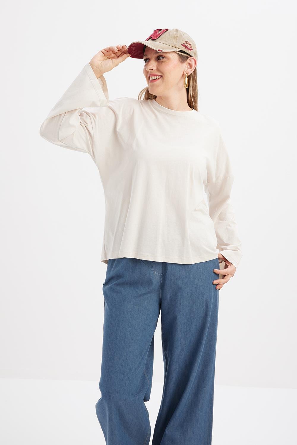 Taş-Arkası Uzun Süprem T-shirt