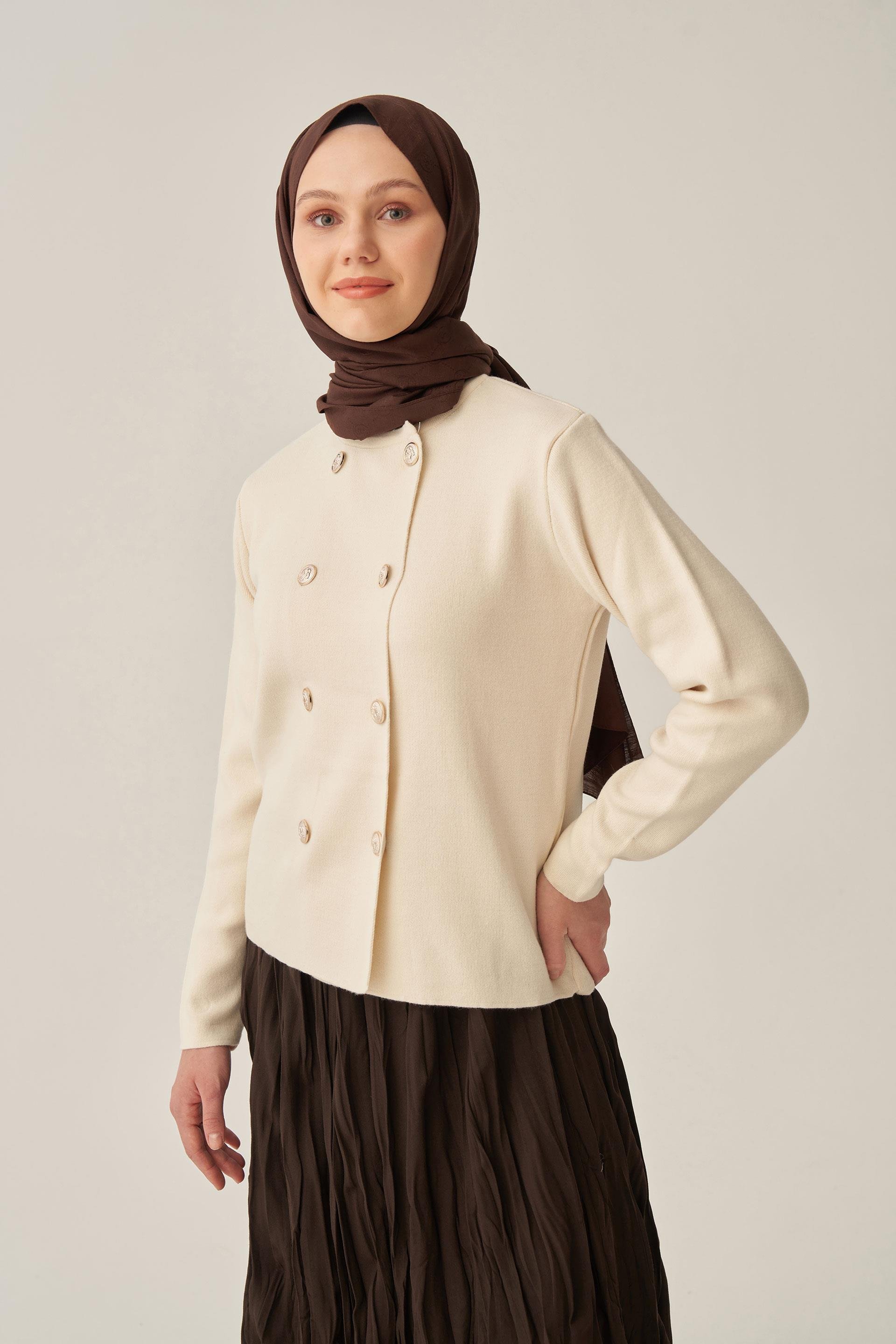 Taş-Kısa Form Şık Ceket