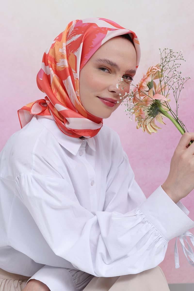 Patterned Twil Nora Scarf