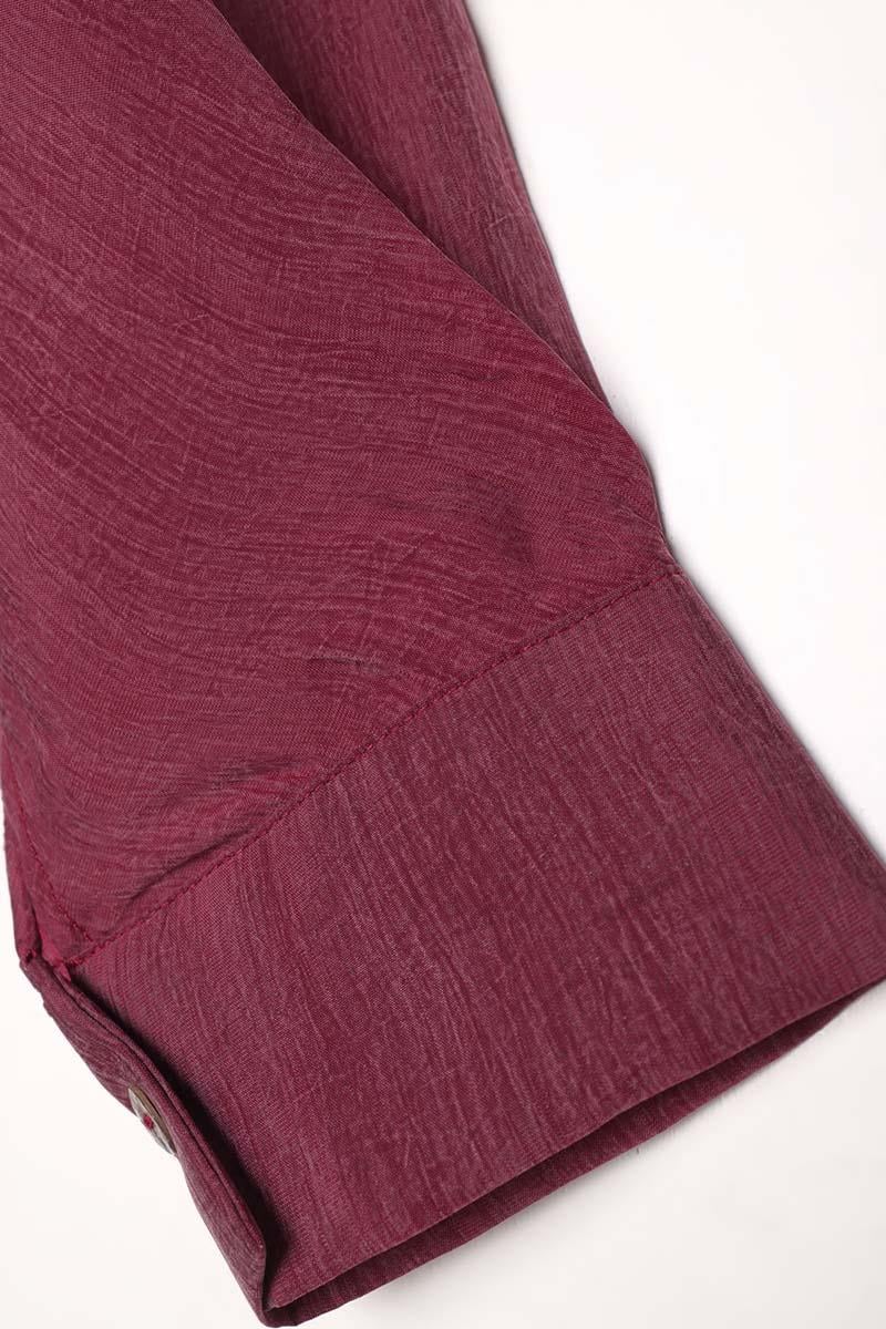 Dik Yakalı Kolu Pileli  Gömlek Tunik