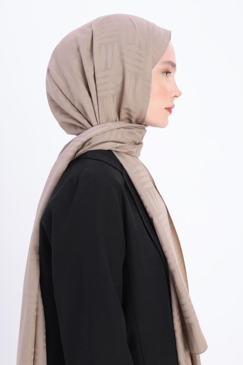 Patterned Jacquard Shawl