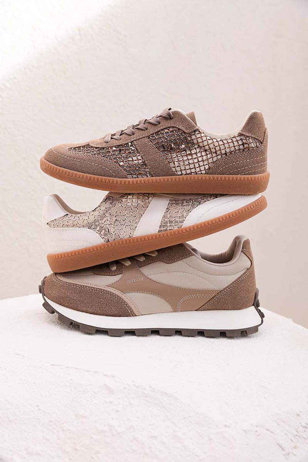 Vizon-File Sneaker Ayakkabı