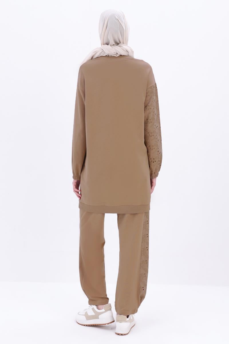 Fisto Garnili Pantolonlu Takım