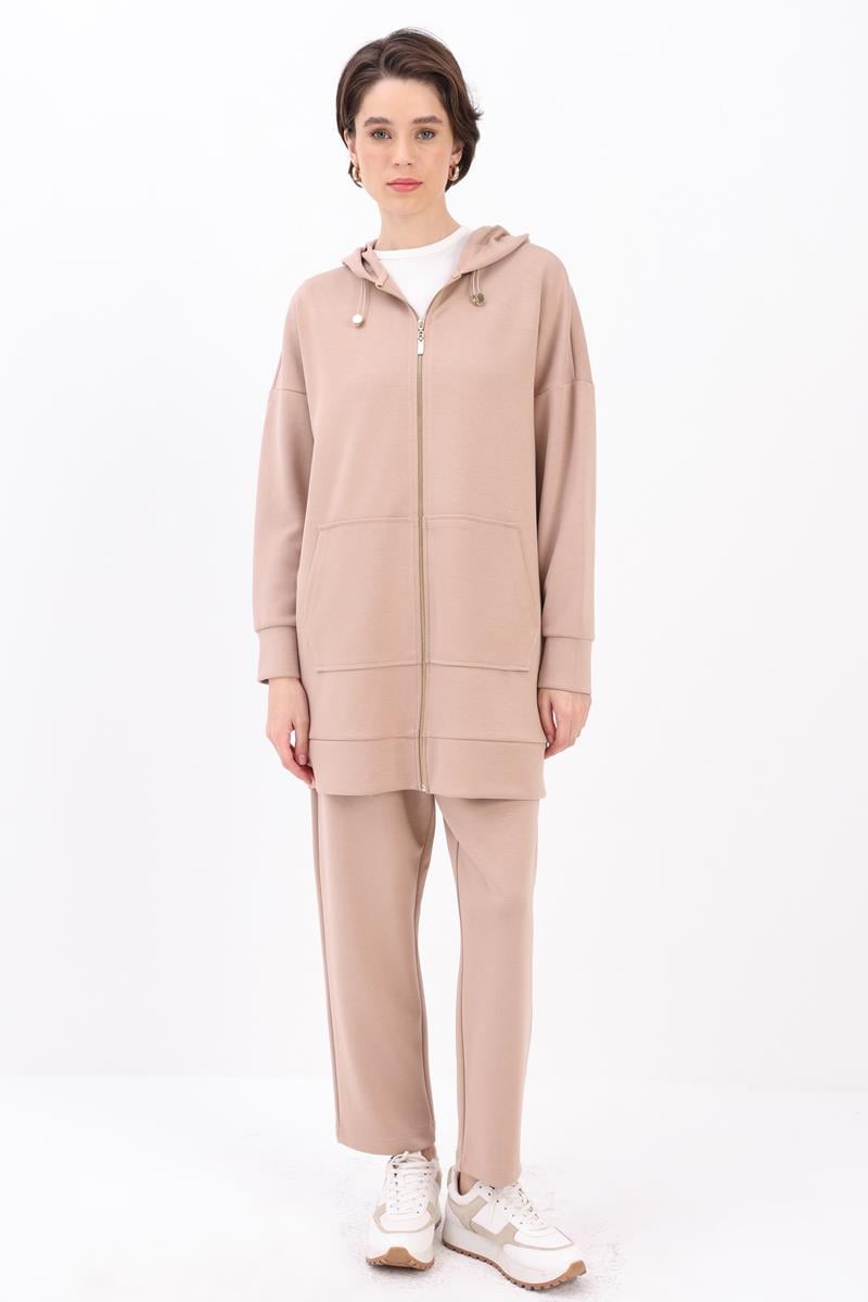 Vizon-Kanguru Cepli Eşofman Takımı