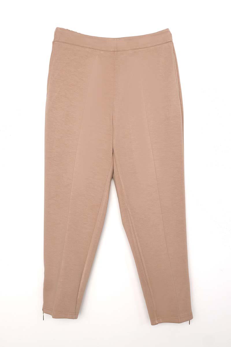 Paçası Fermuarlı Pantolon