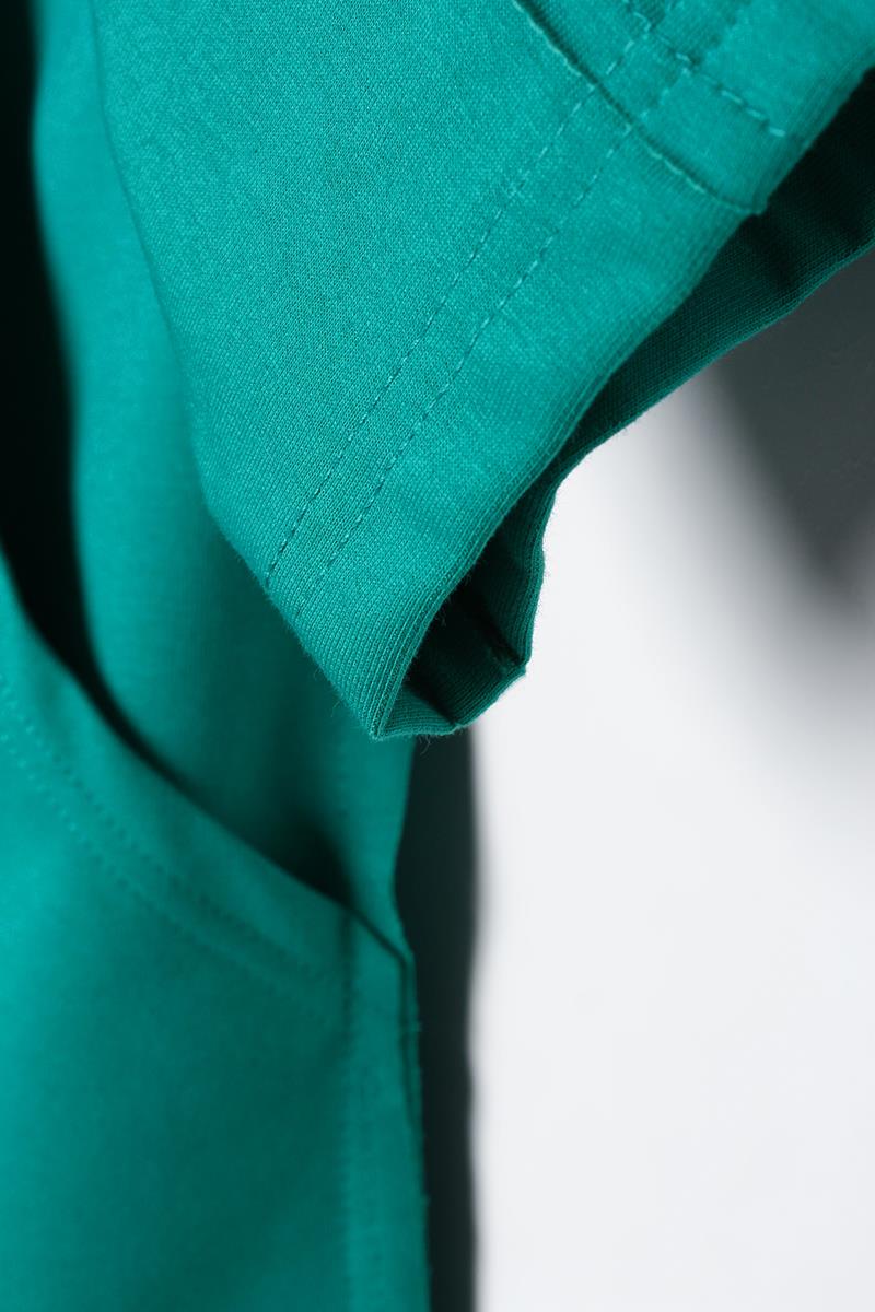 Zümrüt-Yarasa Kollu Oversize Hırka