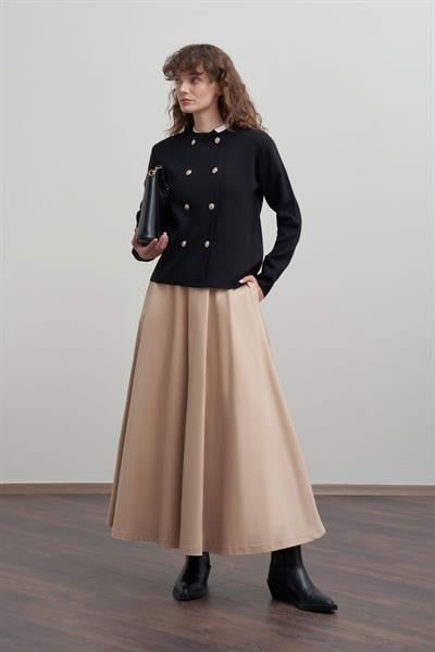 Black-Short Form Elegant Jacket
