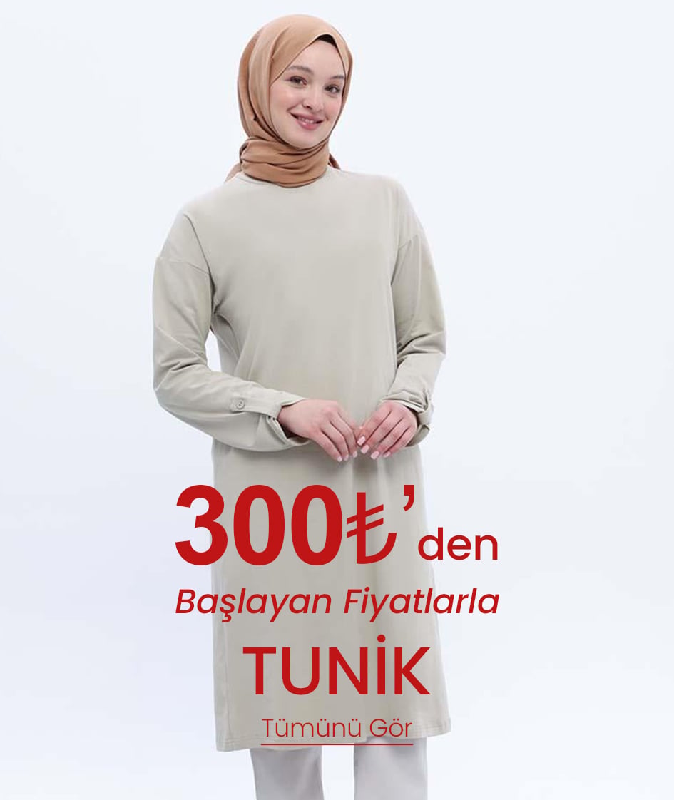Tunik | 300 TL’den Başlayan Fiyatlarla