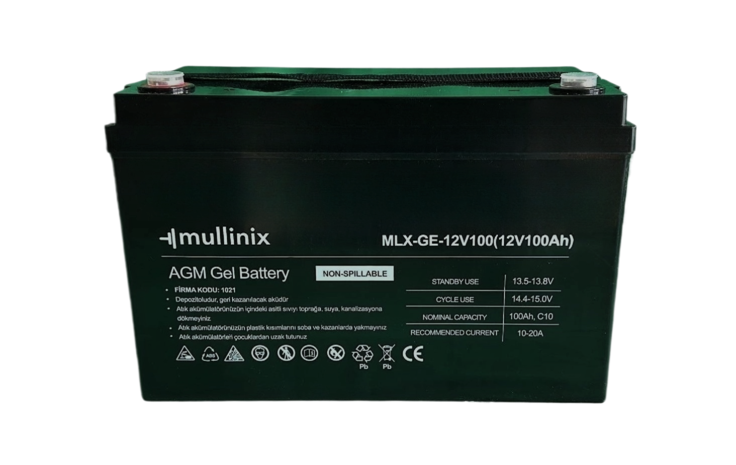 Mullinix AGM Jel Akü