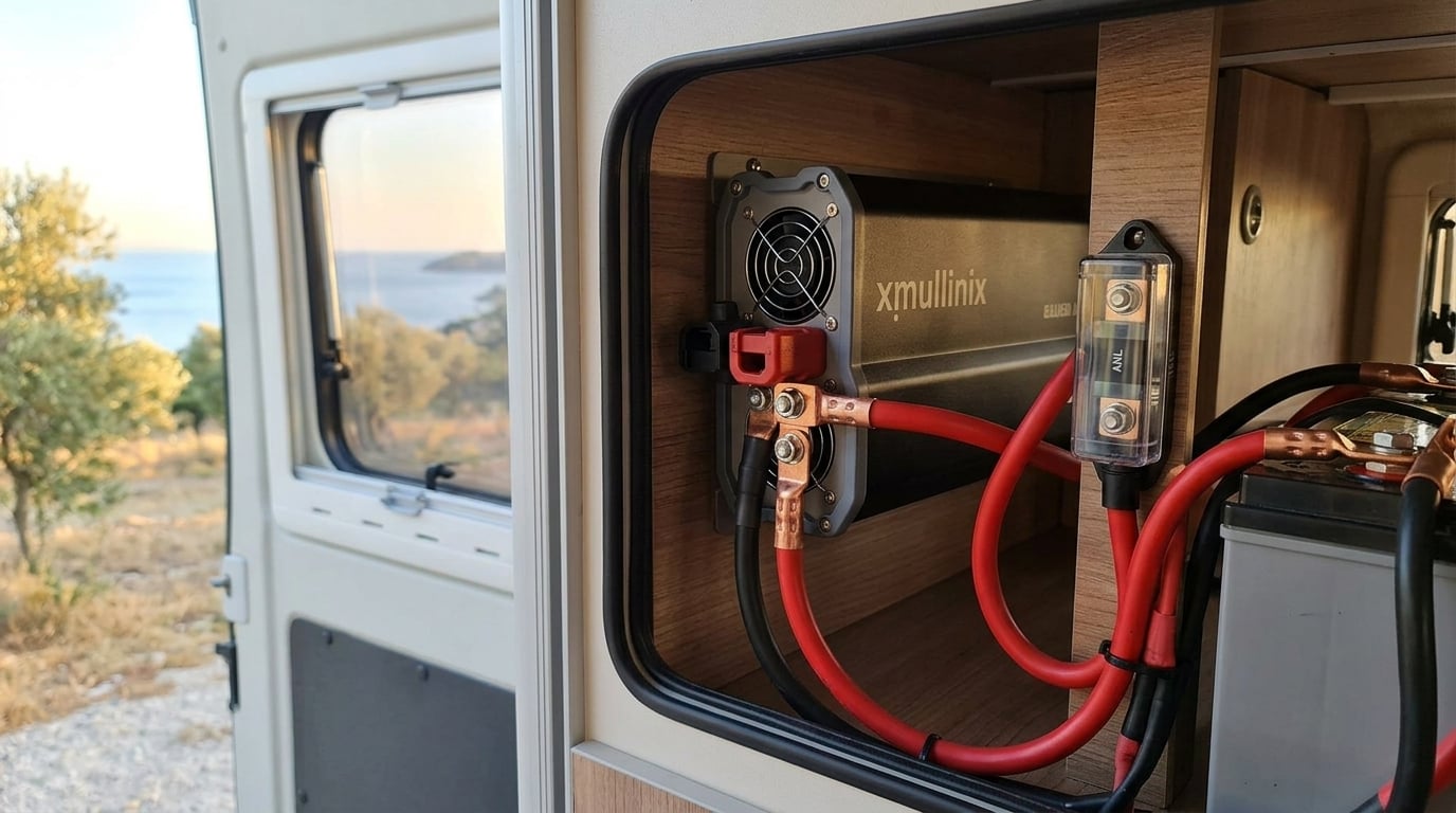12V 1000W İnverter Bağlantısı: Kablo Kesiti, Sigorta ve Alarm Rehberi
