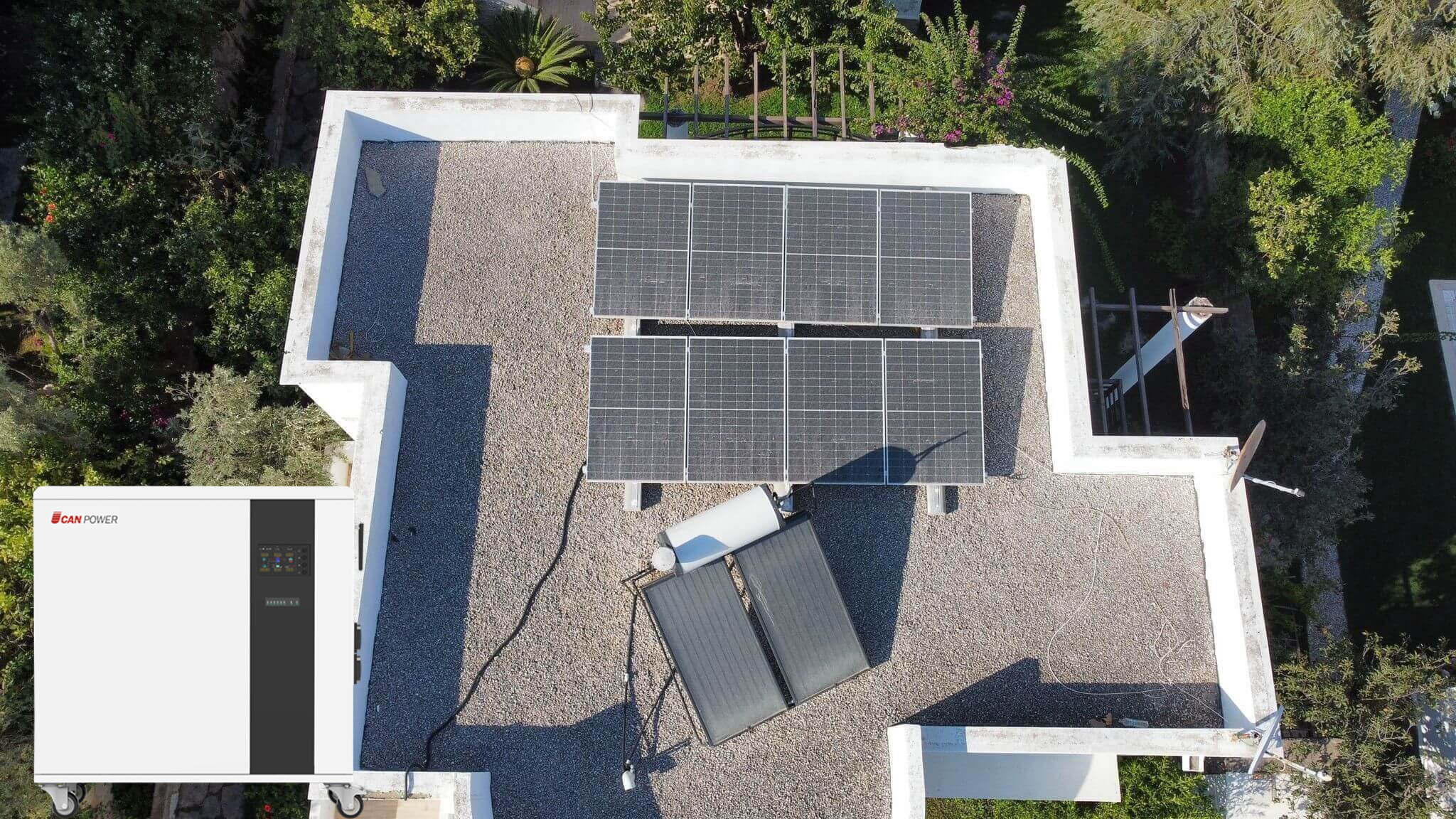 5.12 kWh Güneş Enerjisi Depolama Sistemi: Örnek Uygulama