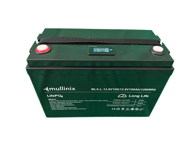 12.8V 100Ah LiFePO4 Akü LCD