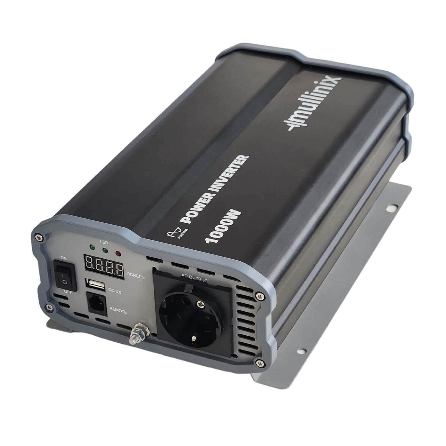 Mullinix 12V 1000W Tam Sinüs Power İnverter