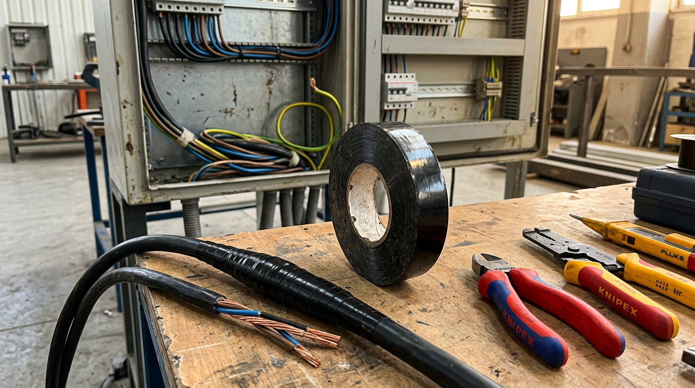 Elektrik Bandı Seçim Rehberi: PVC, Kauçuk ve Silikon Bantların Teknik Karşılaştırması