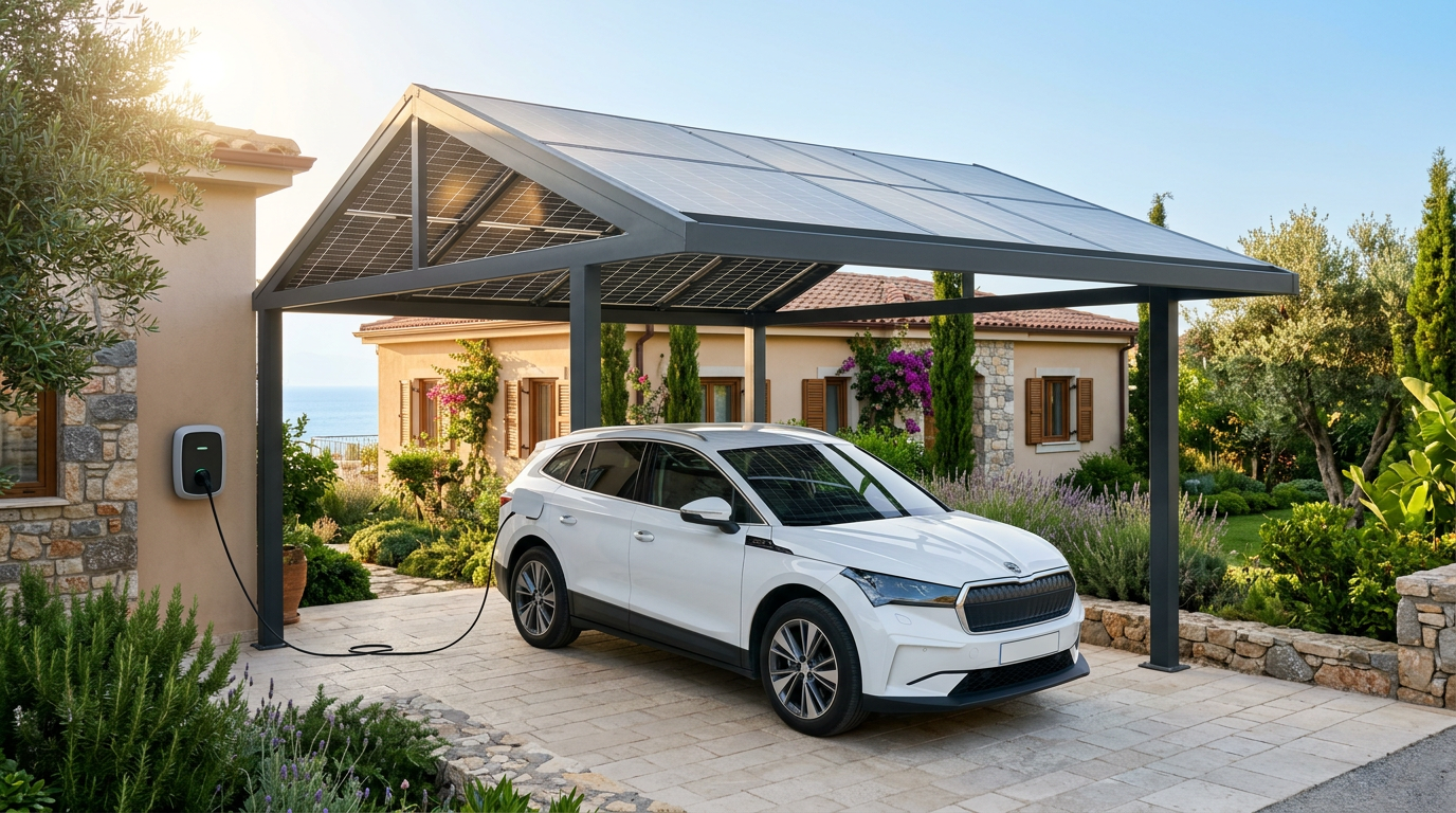 Solar Araç Şarj İstasyonu Rehberi: Evde Bedava Yakıt Dönemi (2026)