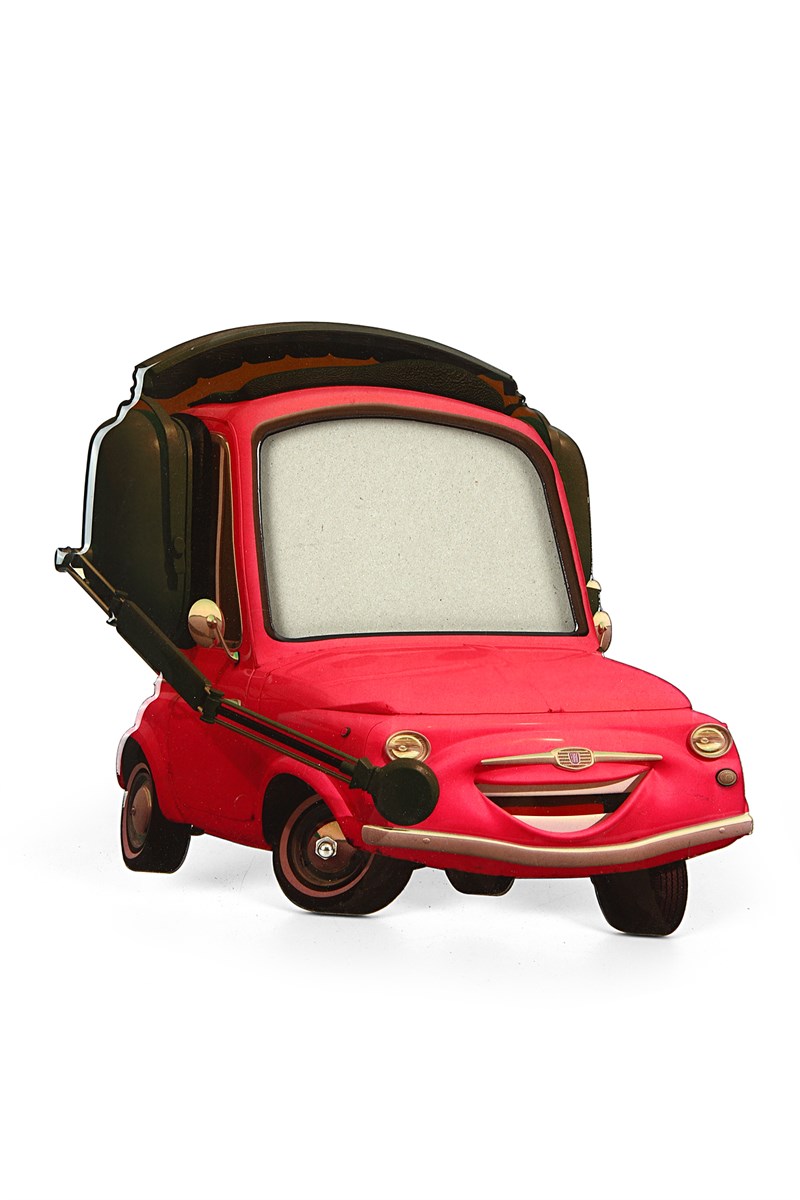 Araba Figürlü Damla Çerçeve