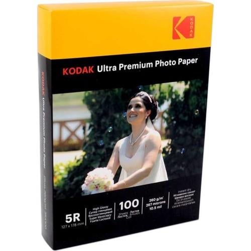 Kodak Inkjet Kağıt 5R Parlak 260G (13x18- 100'lük) 