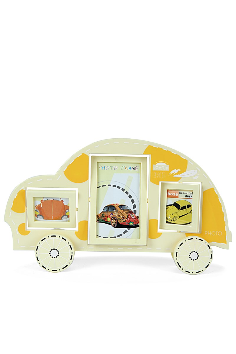 LM 7236 Sarı Araba Çerçeve