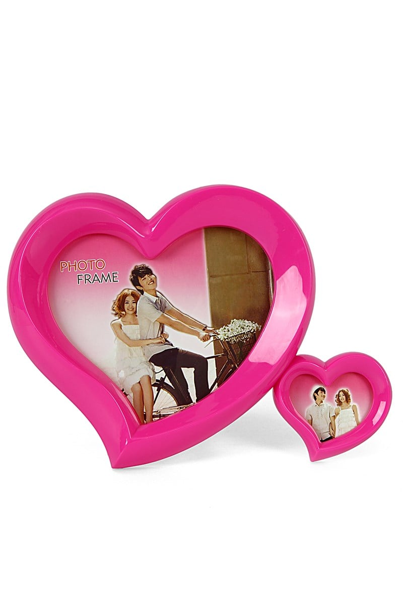 LM7368 2'li Pembe Kalp Çerçeve