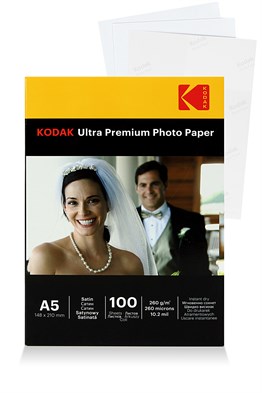 Kodak Inkjet Kağıt A5 Mat (15x21-100'lük)260g