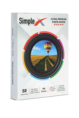 Simplex 5R (13x18cm) Gloss (Parlak) Ultra Premium Photo Paper 