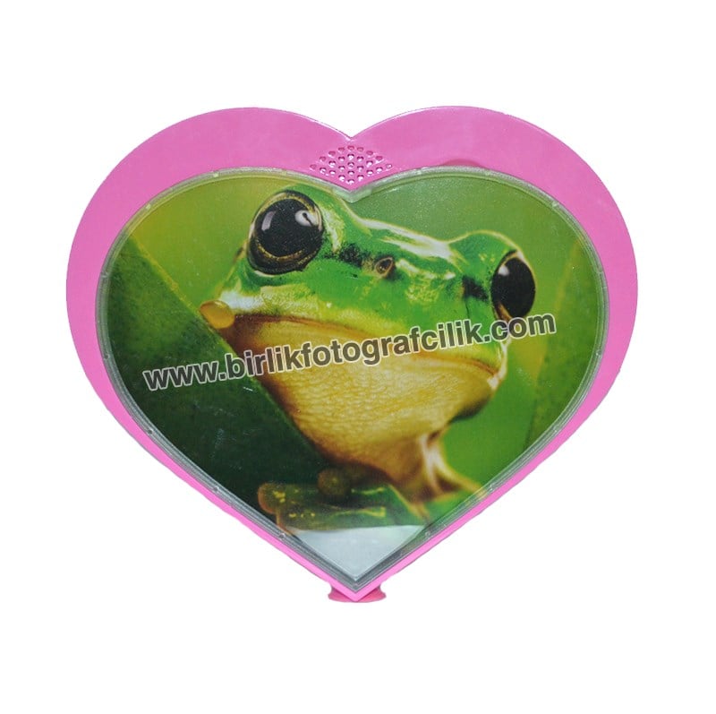 14B Dönen Müzikli Kalp Çerçeve