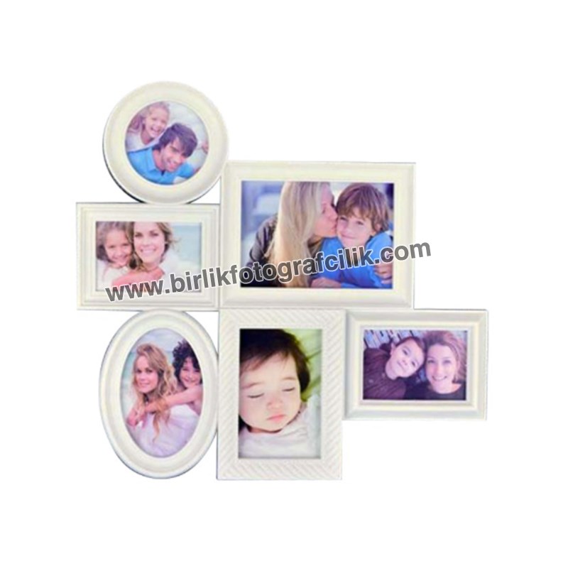 MD14-W 6'lı Çerçeve