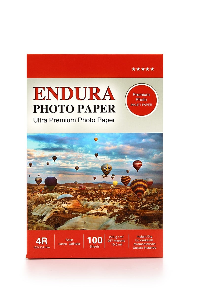 Endron Photo Paper 4R Satin-Mat (10X15cm) 100'lük 270g