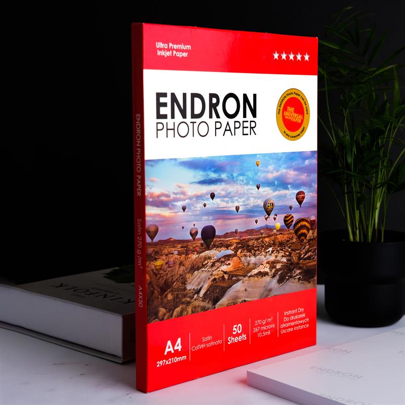 Endura Photo Paper A4 Satin-Mat (20X30cm) 50'lik 270g