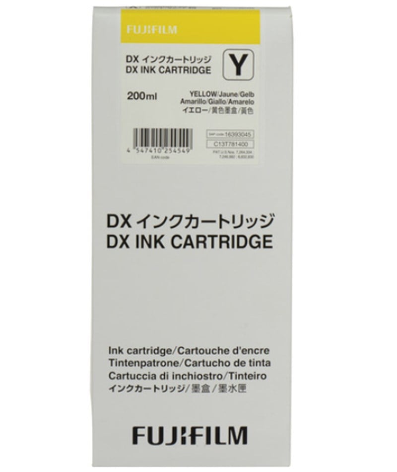Fujifilm DX100 Yellow Yazıcı Kartuş